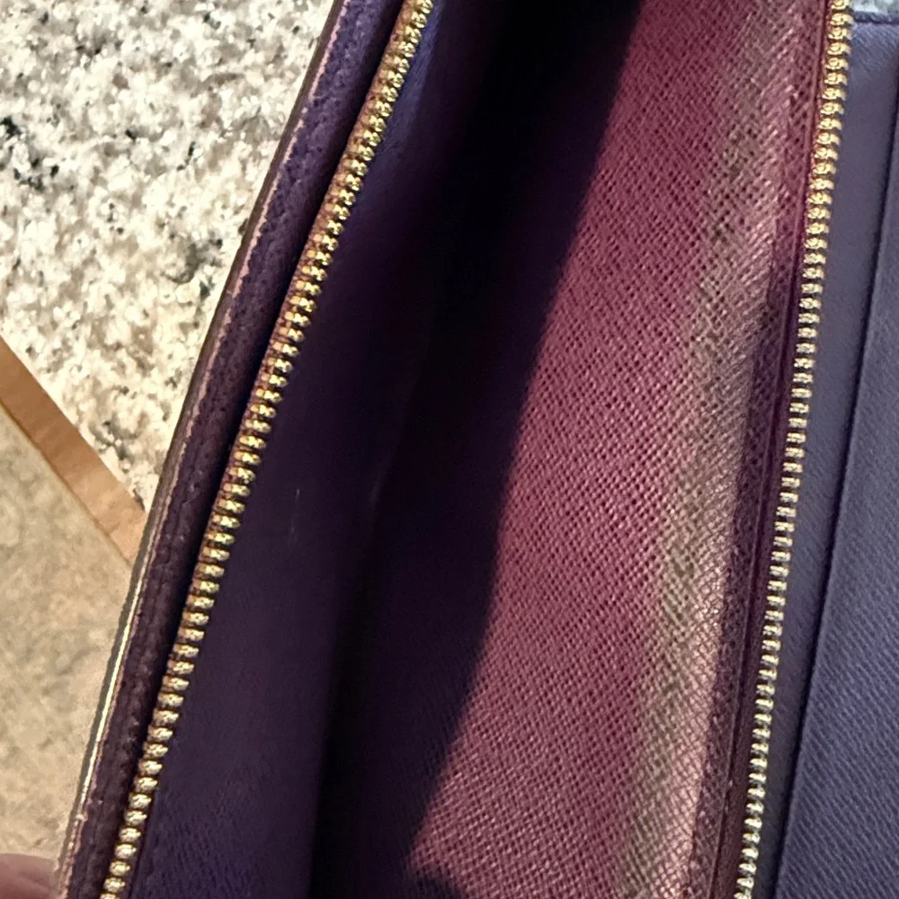 Louis Vuitton Long Wallet Monogram Insolite Violet Purple